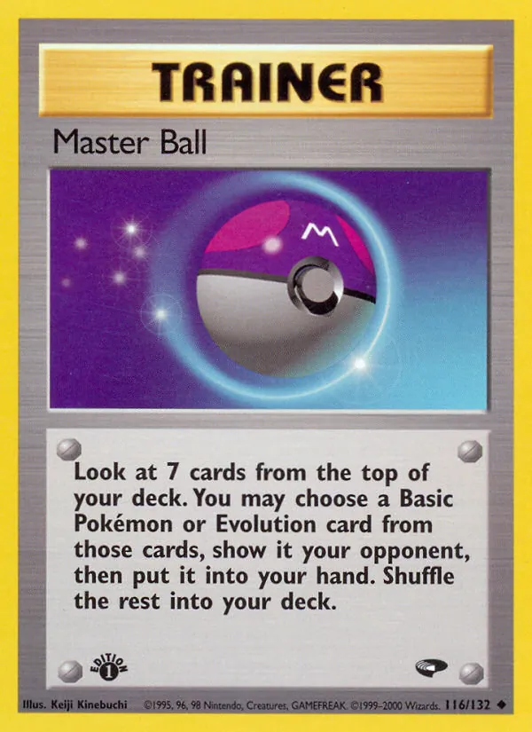 Master Ball — Gym Challenge 116/132