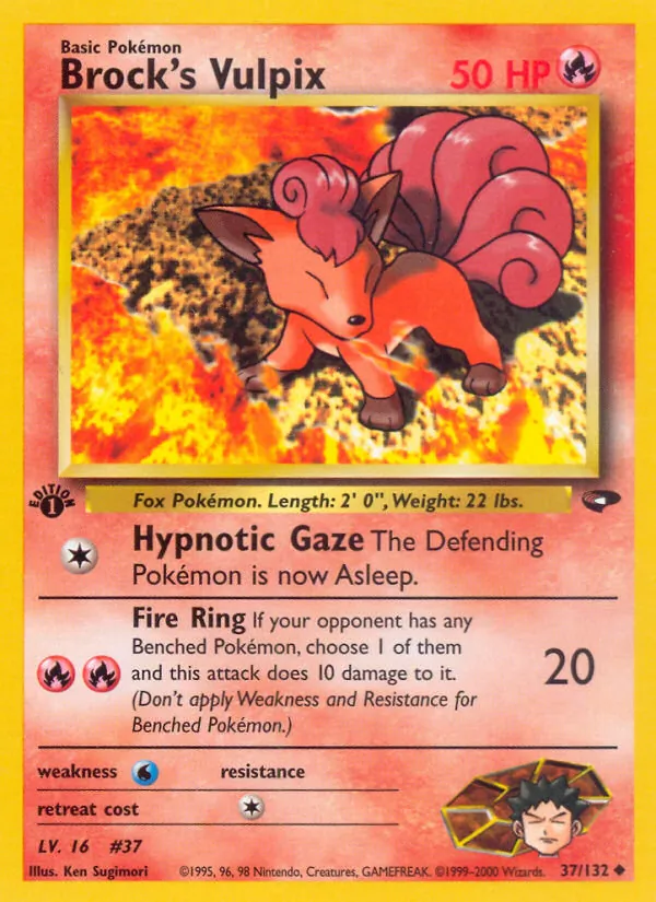 Brock's Vulpix — Gym Challenge 37/132