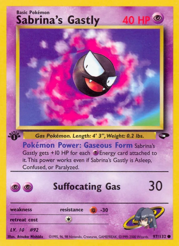 Sabrina's Gastly — Gym Challenge 97/132