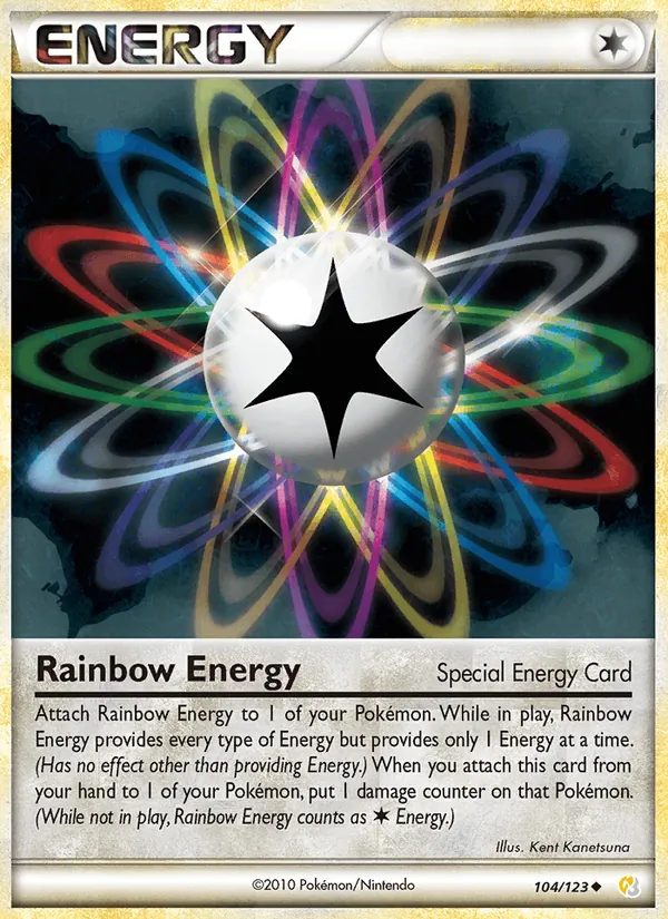 Rainbow Energy — HeartGold SoulSilver 104/123
