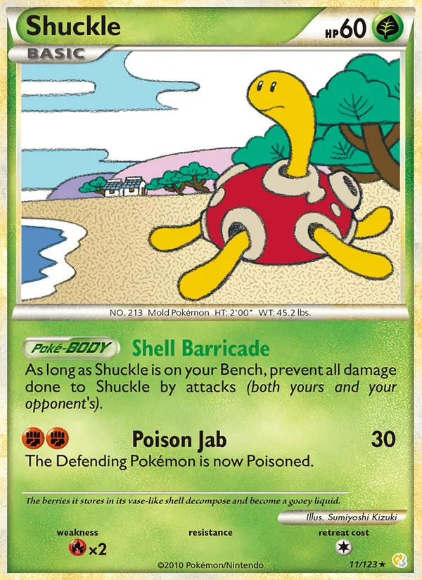 Caratroc — HeartGold SoulSilver 11/123