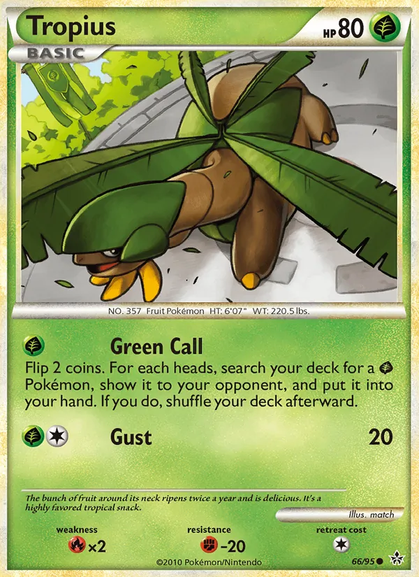Tropius — Déchaînement 66/95