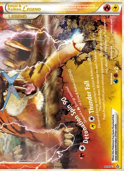 Entei & Raikou LÉGENDE (bas)