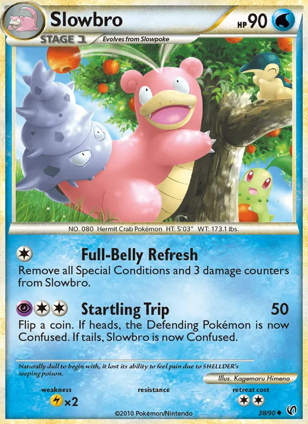 Slowbro — Undaunted 38/90