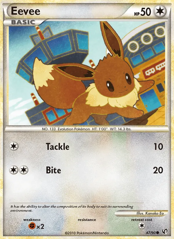 Eevee — Undaunted 47/90