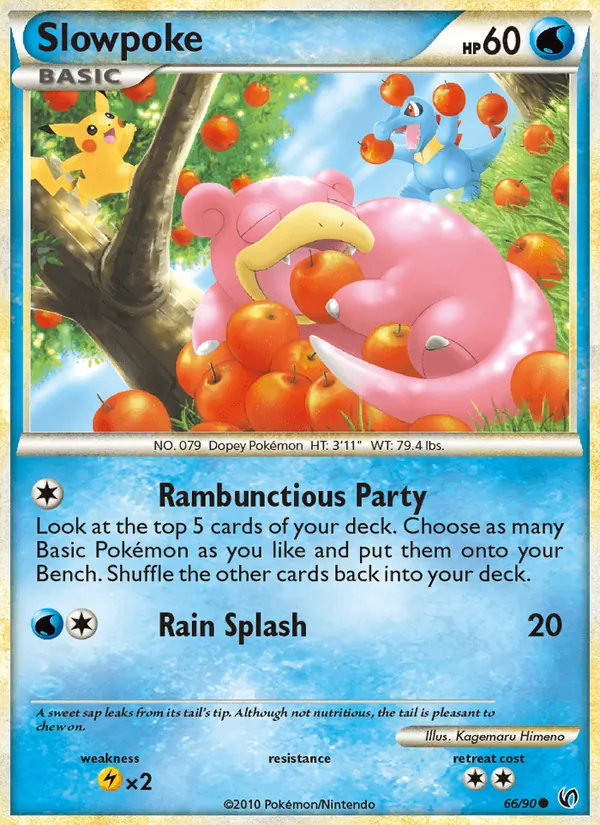 Slowpoke — Undaunted 66/90