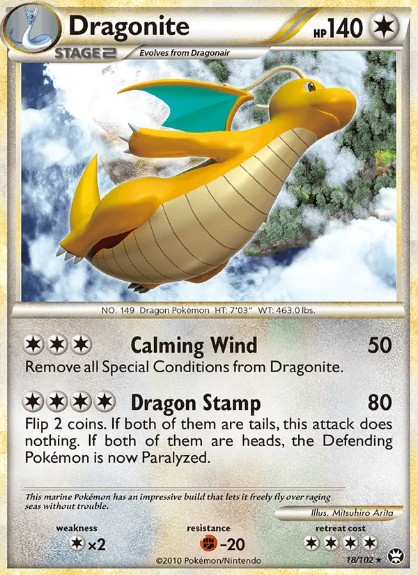 Dragonite — Triumphant 18/102