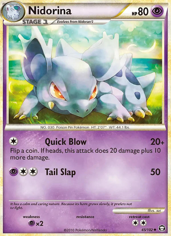 Nidorina — Triumphant 45/102
