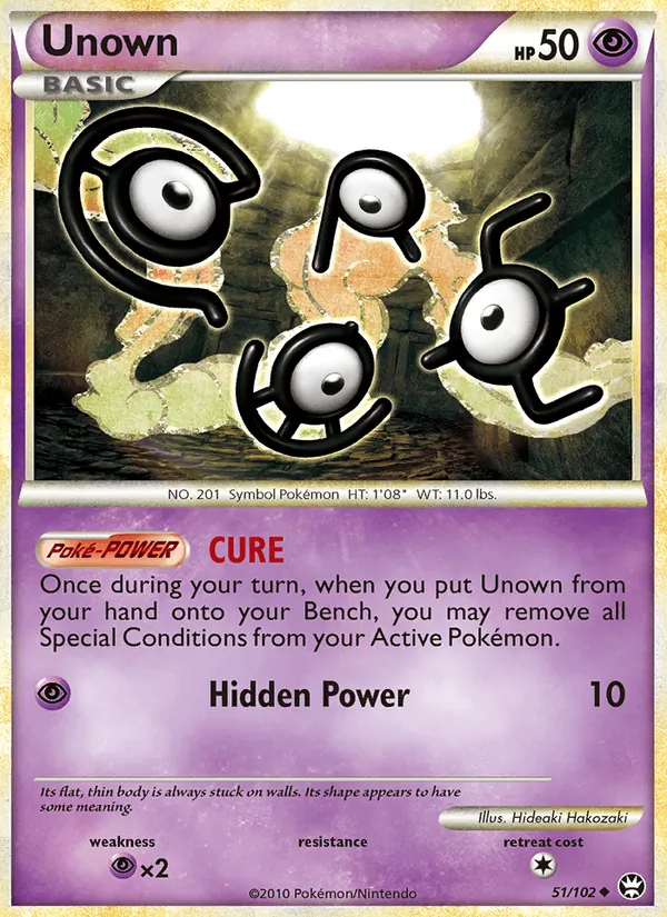 Unown — Triumphant 51/102