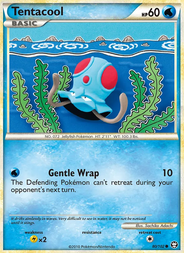 Tentacool — Triomphant 80/102