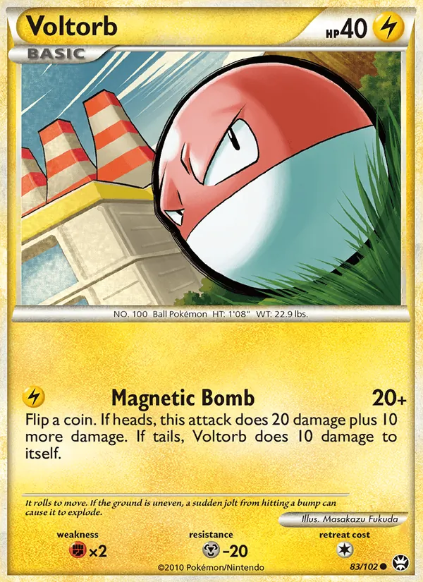 Voltorb — Triumphant 83/102