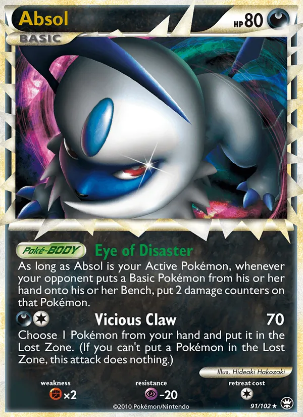 Absol — Triomphant 91/102
