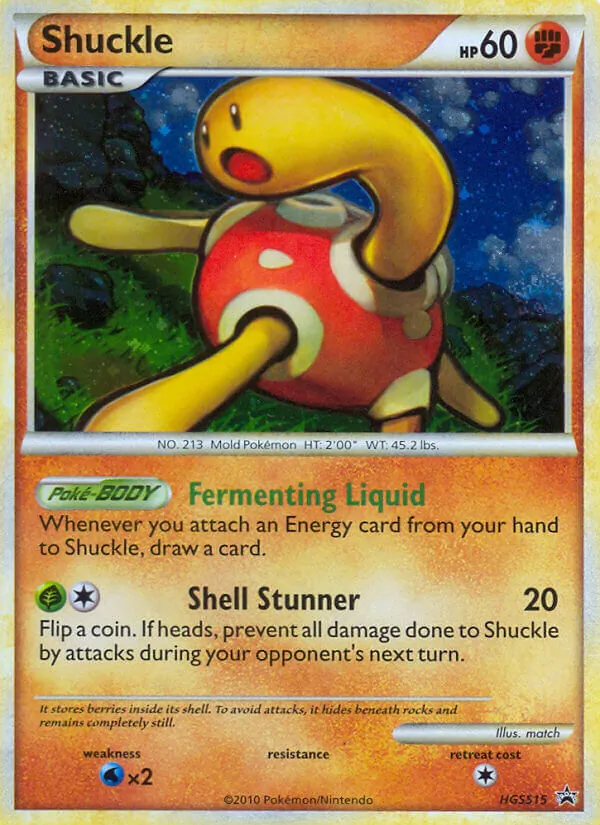 Shuckle — HGSS Black Star Promos HGSS15/25