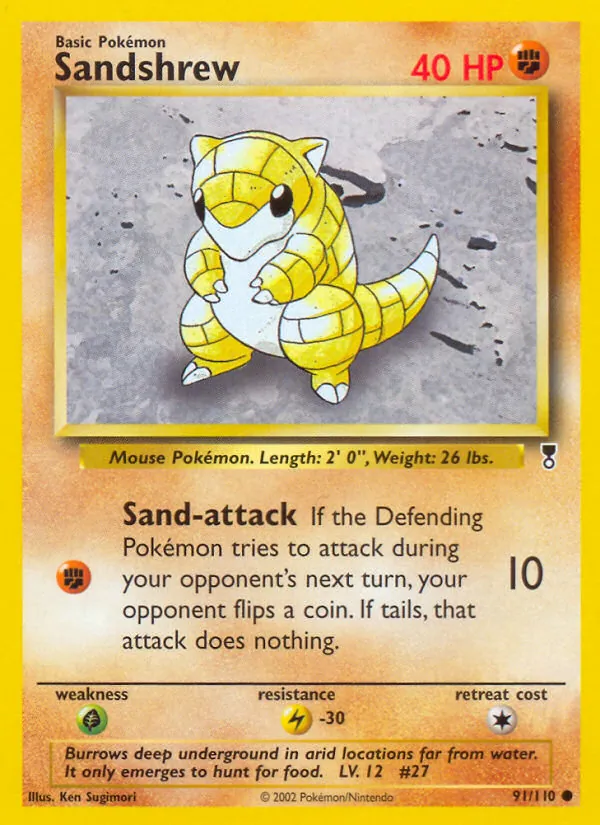 Sandshrew — Legendary Collection 91/110