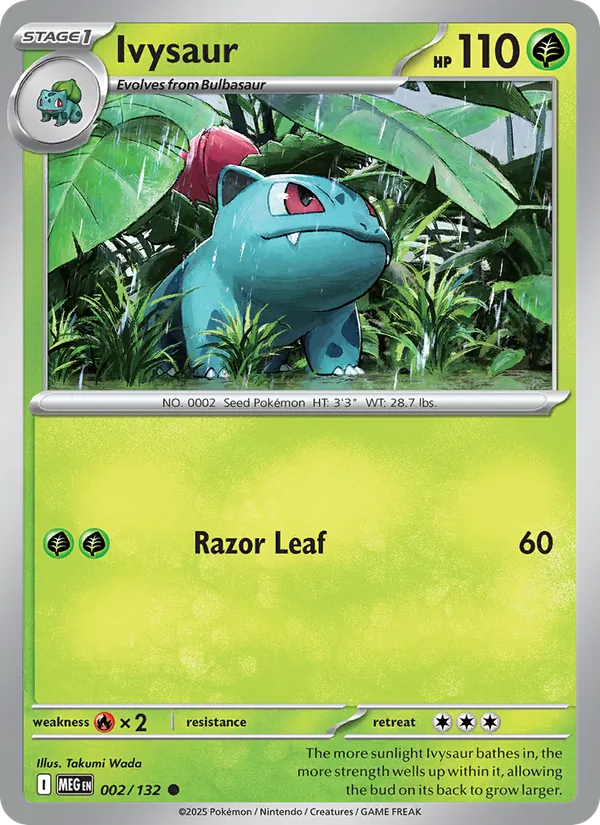 Ivysaur — Mega Evolution 002/132