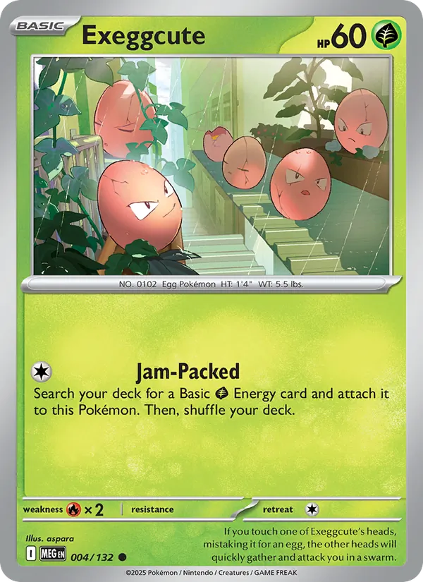 Exeggcute — Mega Evolution 004/132