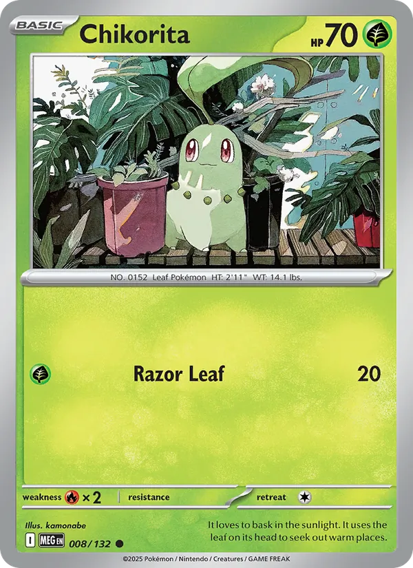 Chikorita — Mega Evolution 008/132