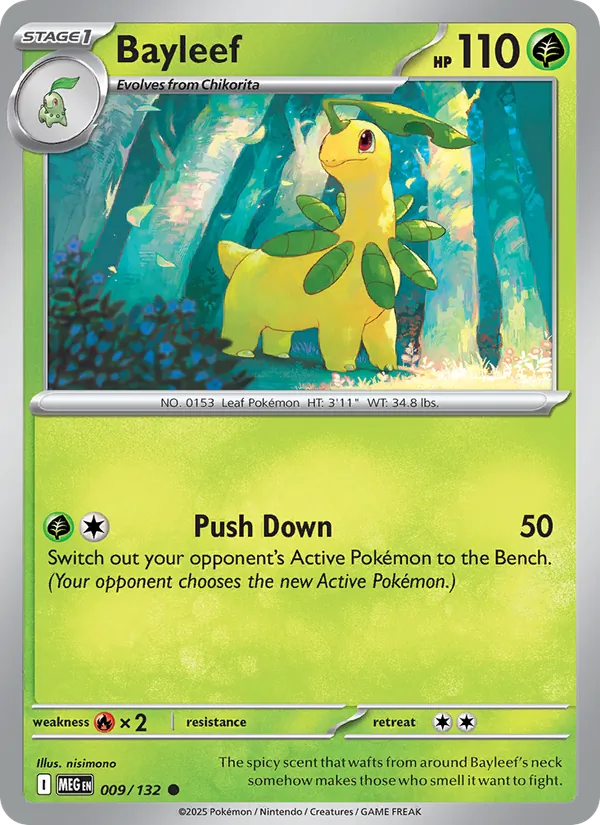 Bayleef — Mega Evolution 009/132