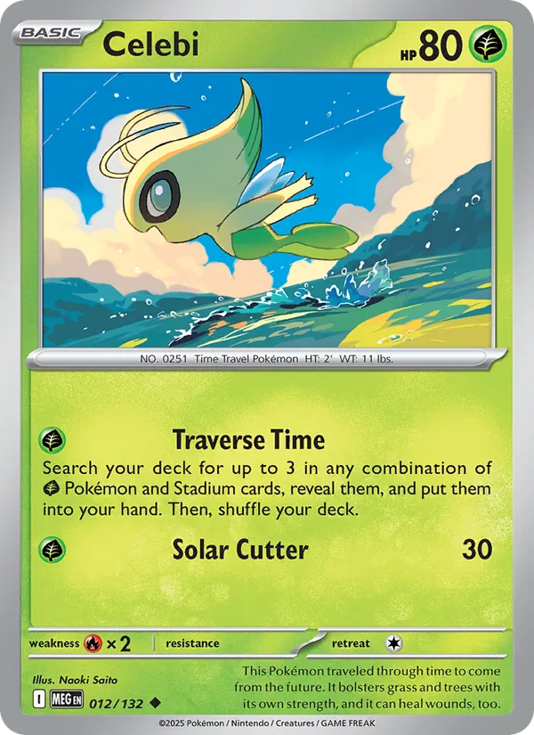 Celebi — Mega Evolution 012/132
