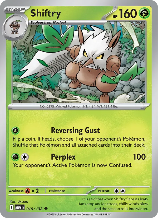 Shiftry — Mega Evolution 015/132