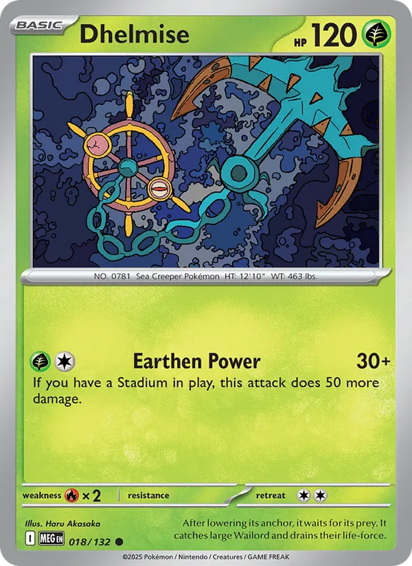 Dhelmise — Mega Evolution 018/132