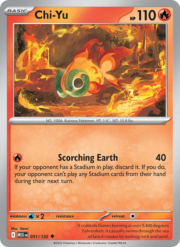 Chi-Yu — Mega Evolution 031/132
