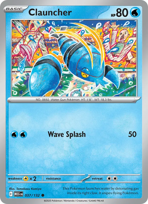Clauncher — Mega Evolution 037/132