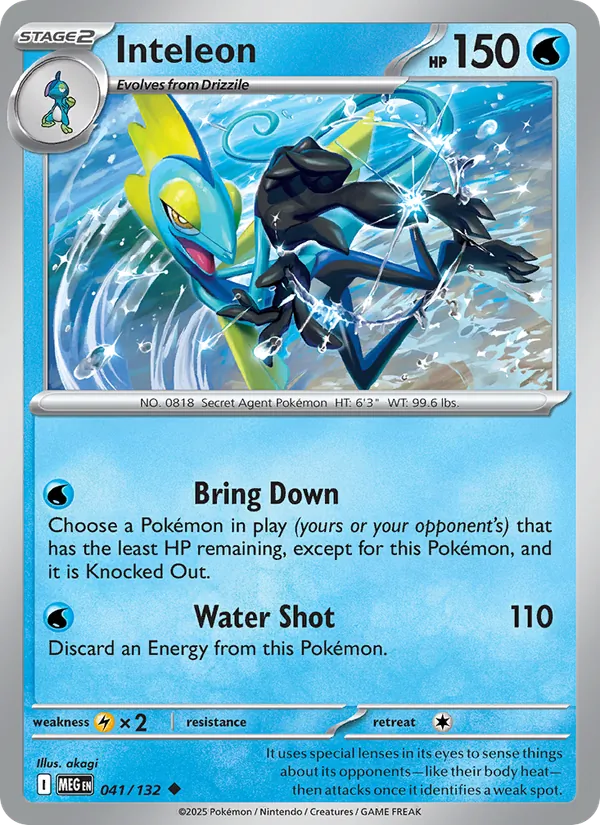 Inteleon — Mega Evolution 041/132