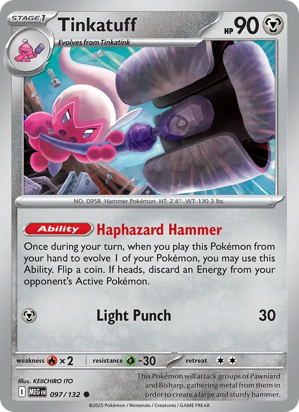 Tinkatuff — Mega Evolution 097/132