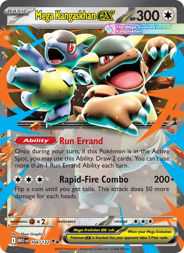 Mega Kangaskhan ex — Mega Evolution 104/132