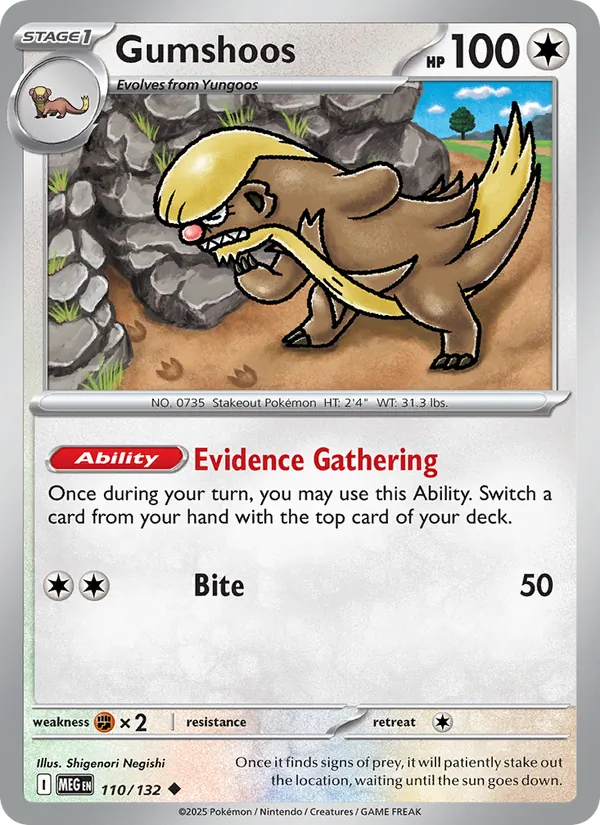 Gumshoos — Mega Evolution 110/132