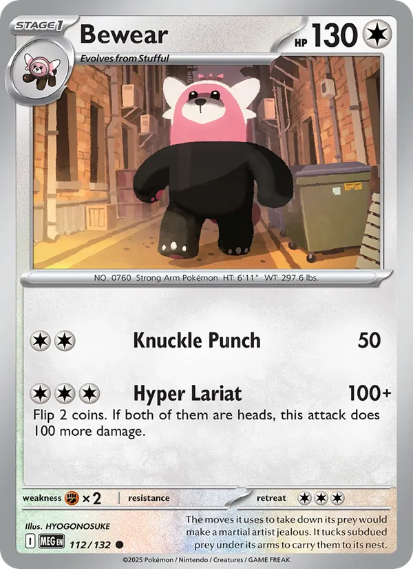 Bewear — Mega Evolution 112/132