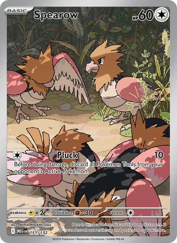 Spearow — Mega Evolution 151/132