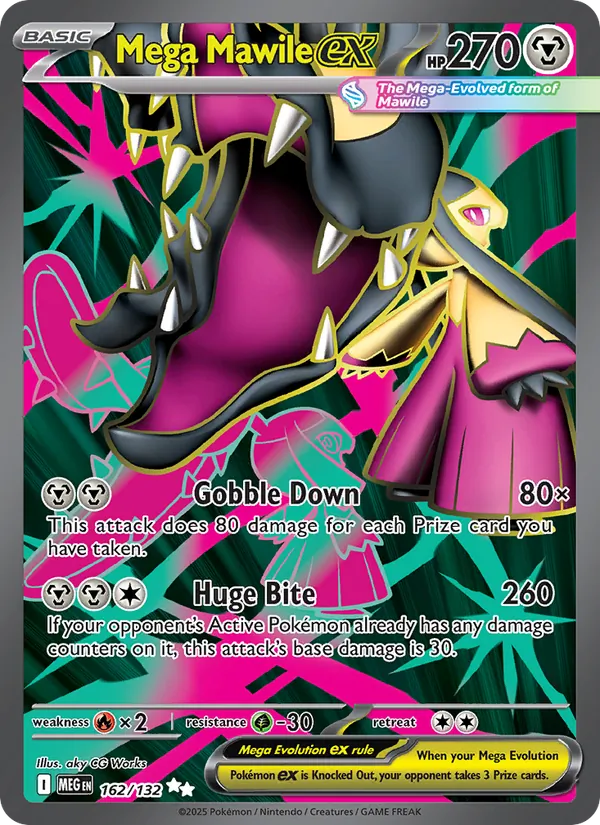 Mega Mawile ex — Mega Evolution 162/132