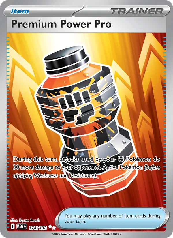 Premium Power Pro — Mega Evolution 174/132