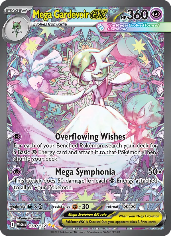 Mega Gardevoir ex — Mega Evolution 178/132