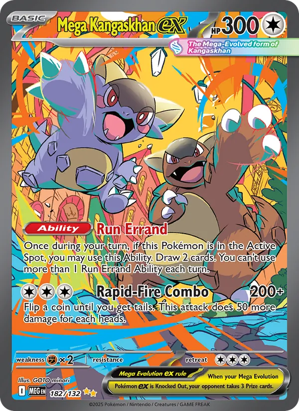 Mega Kangaskhan ex — Mega Evolution 182/132