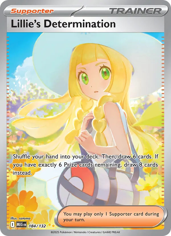 Lillie's Determination — Mega Evolution 184/132