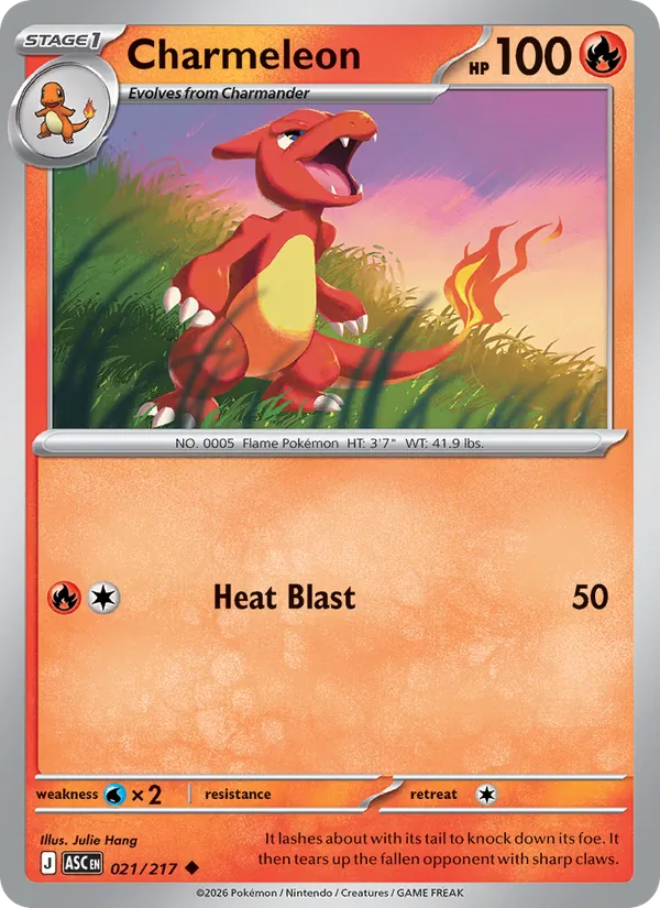 Charmeleon — Ascended Heroes 021/217