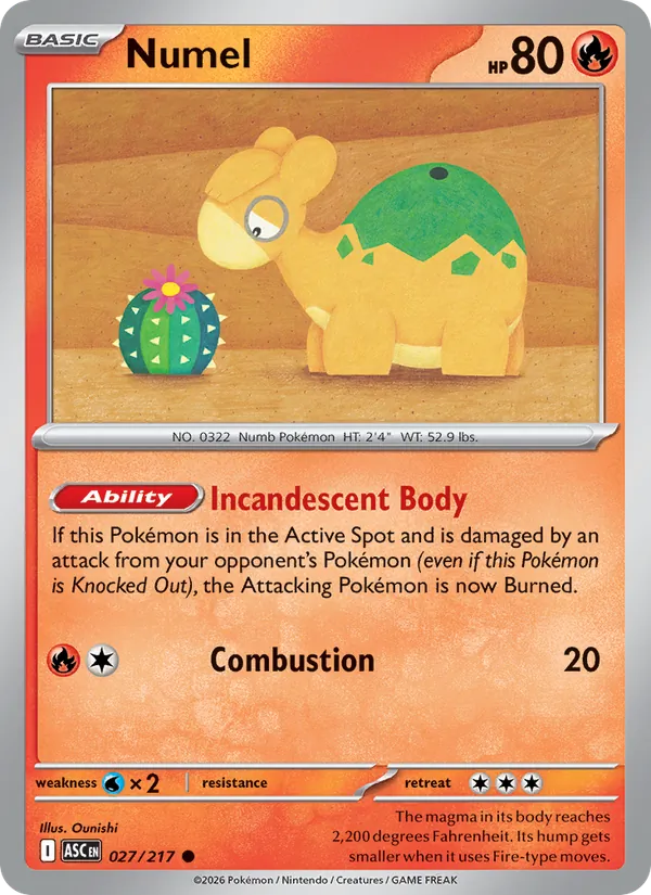 Numel — Ascended Heroes 027/217