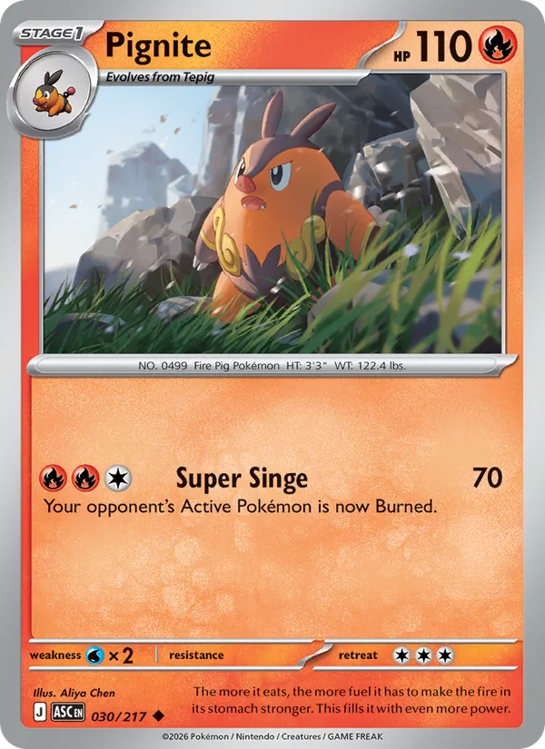 Pignite — Ascended Heroes 030/217