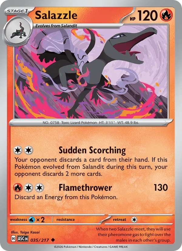 Salazzle — Ascended Heroes 035/217