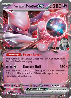 Mewtwo-ex de la Team Rocket