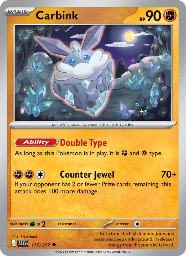 Carbink — Ascended Heroes 117/217