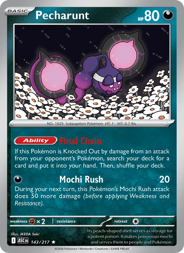 Pecharunt — Ascended Heroes 143/217