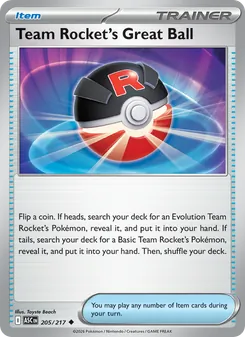 Super Ball de la Team Rocket