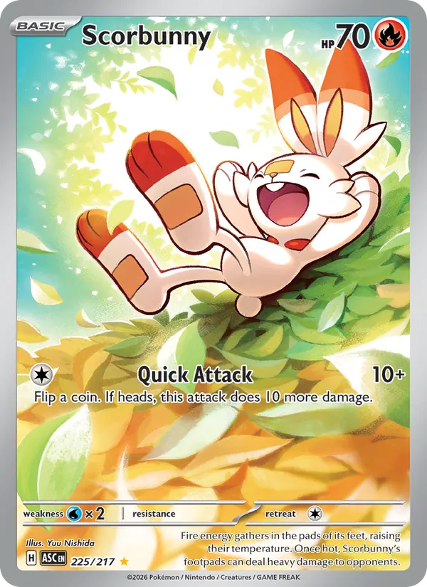 Scorbunny — Ascended Heroes 225/217