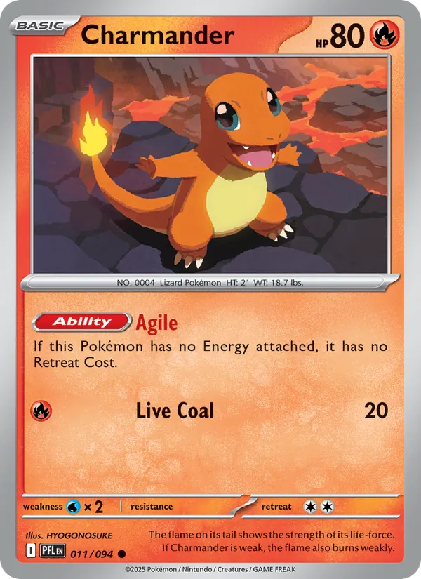 Charmander — Phantasmal Flames 011/94