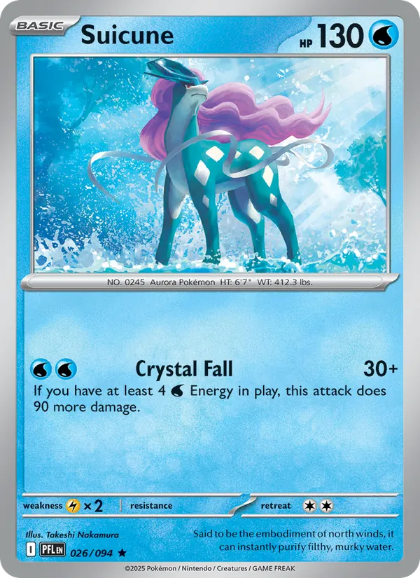 Suicune — Phantasmal Flames 026/94
