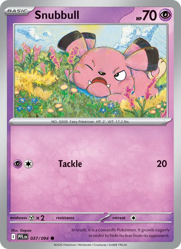 Snubbull — Phantasmal Flames 037/94